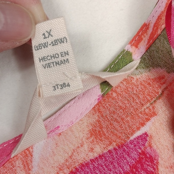 Terra & sky women's short sleeved top size 1X - Picture 3 of 13